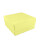 Caja eco 04 - 12x12x6 cm. AMARILLO PASTEL