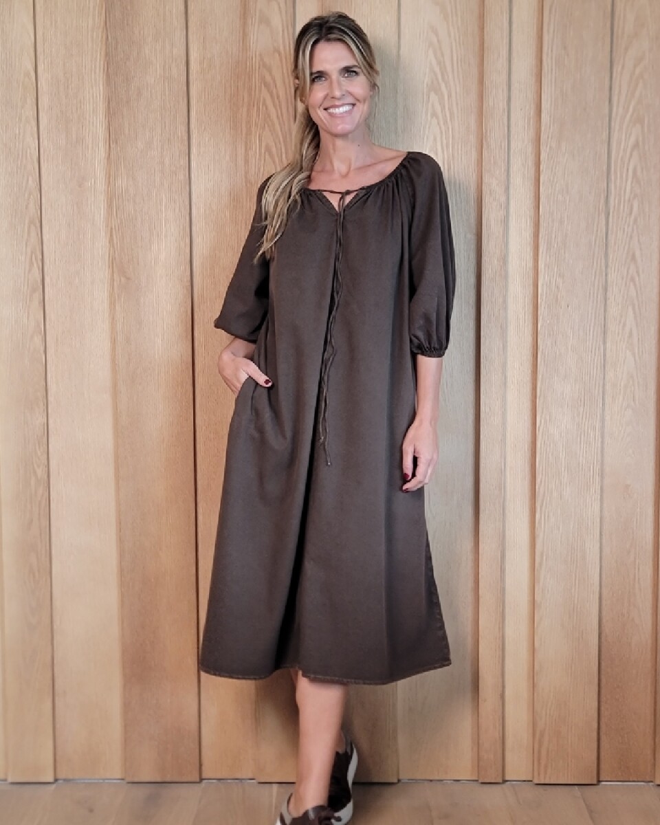 Vestido Bayahibe - Chocolate 