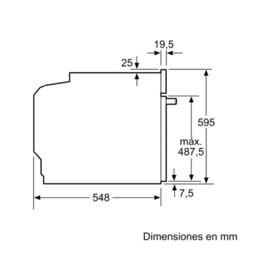 Horno de Empotrar Pirolítico Vapor Bosch Horno de Empotrar Pirolítico Vapor Bosch