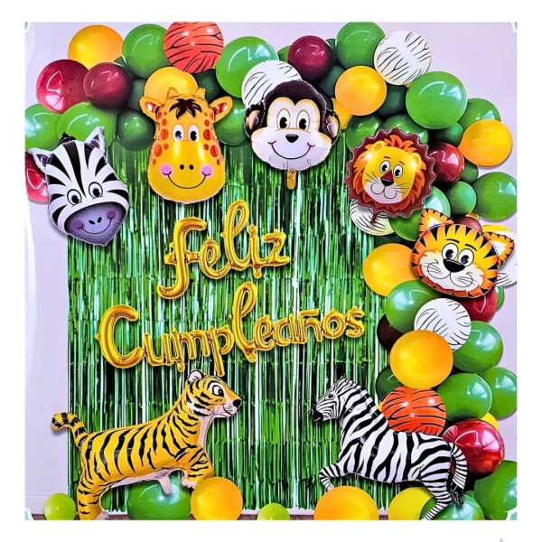 Set De Globos Para Decoración De Cumpleaños Set De Globos Para Decoración De Cumpleaños