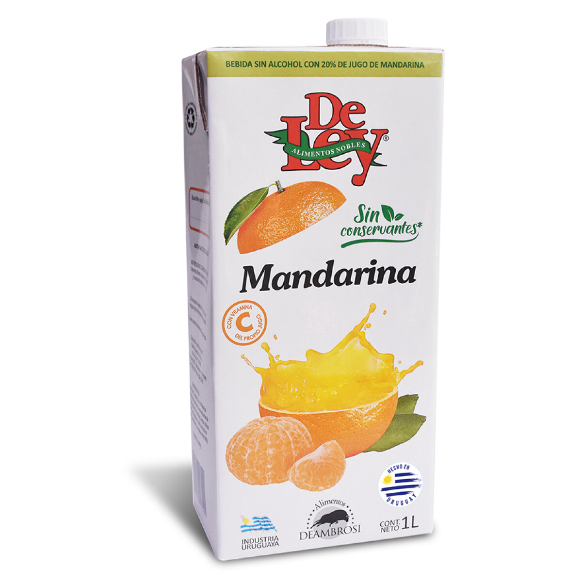Jugo DE LEY 1 litro - Mandarina 