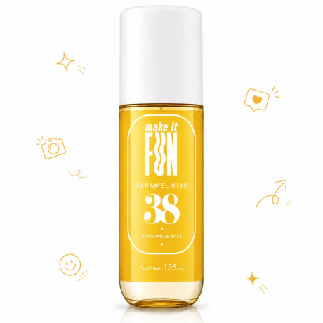 Perfume Make It Fun Caramel Kiss 38 Fragrance Mist 135ml Perfume Make It Fun Caramel Kiss 38 Fragrance Mist 135ml