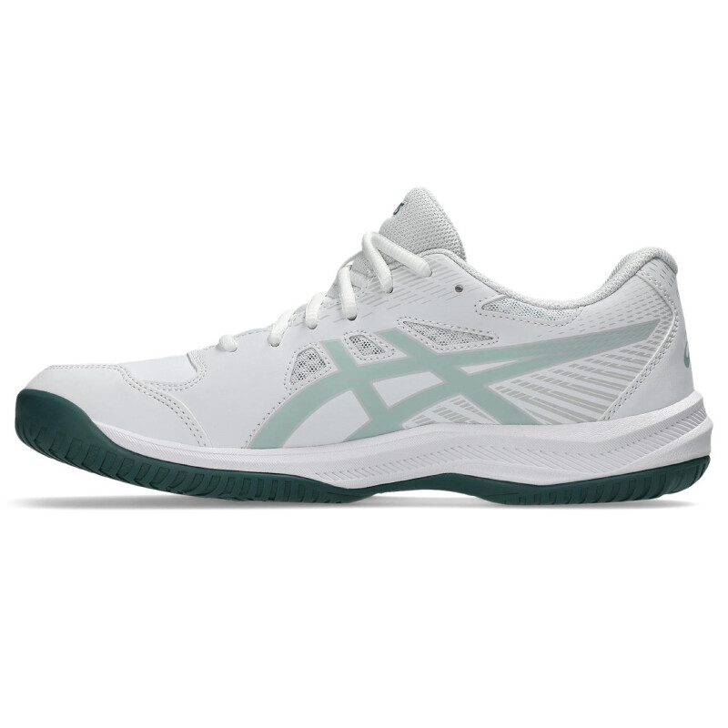 Zapatillas Tenis Court Slide 4 Hombre White/cold Moss