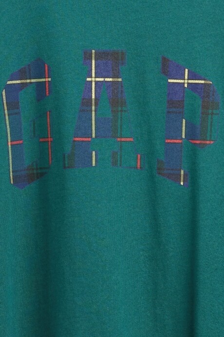 Remera Logo Gap Mujer June Bug 2