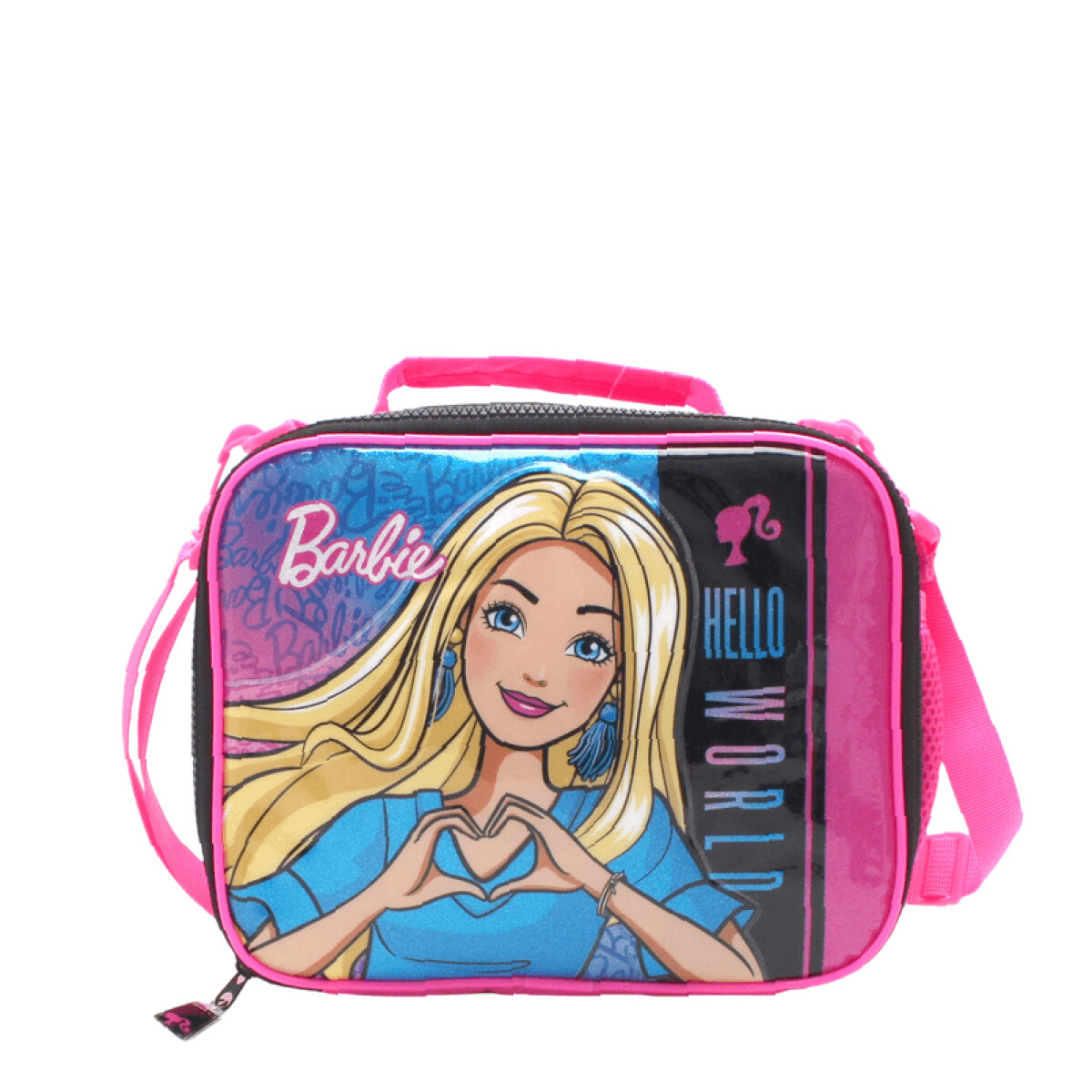 Lanchera Barbie Hello World - Fucsia - Negro 