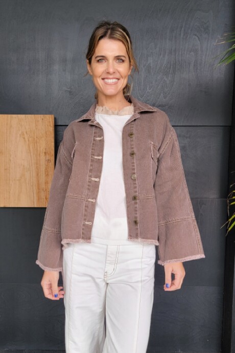 Sobrecamisa Tenerife Denim Tostado