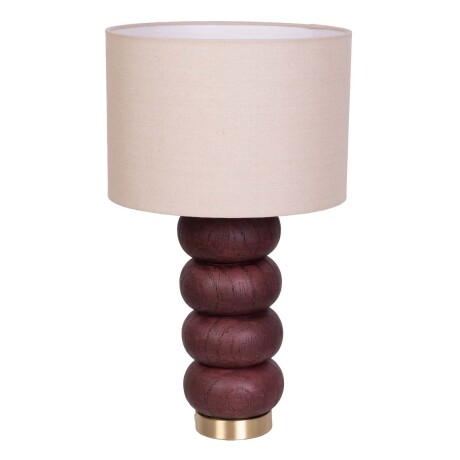LÁMPARA DE MESA ML2591 MARRÓN RESINA ML259151