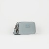Mini bag New Penny en efecto cuero Celeste