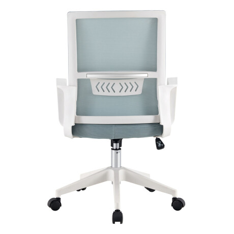 Silla de oficina con malla celeste Silla de oficina con malla celeste
