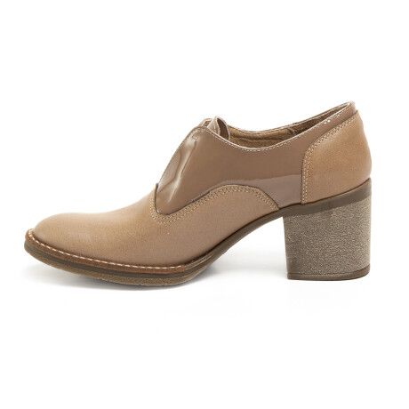 ZAPATO CUERO LONDRES MARRON