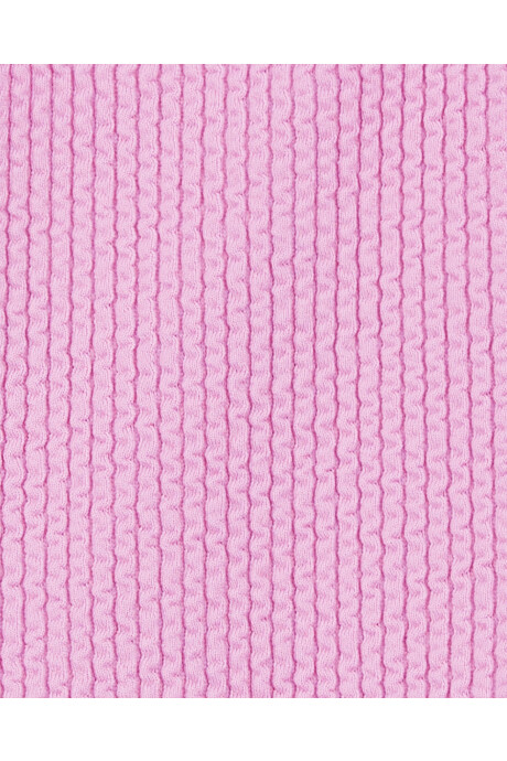 Malla de baño una pieza con protección UPF 50+, rosada Sin color
