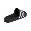 Chanclas Adidas Adilette Aqua Cblack/ftwwht/cblack Negro