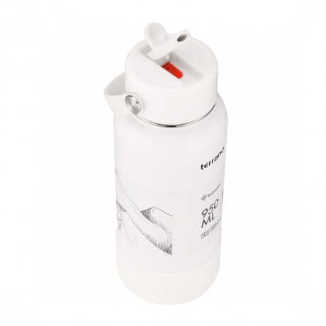 Botella Térmica con Pico 950mL. Blanco