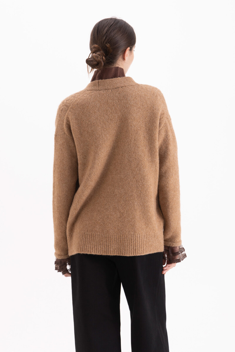 CARDIGAN ANTONIA Camel