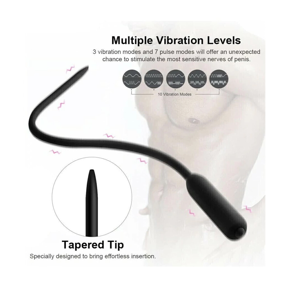 Dilatador Uretral Con Vibrador 