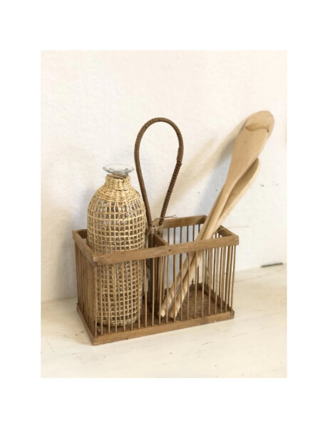 ORGANIZADOR RECTANGULAR C/ASA 20x10xH12/27CMS BAMBU ORGANIZADOR RECTANGULAR C/ASA 20x10xH12/27CMS BAMBU