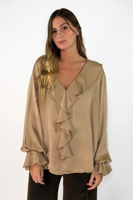 BLUSA ROSALBA Camel