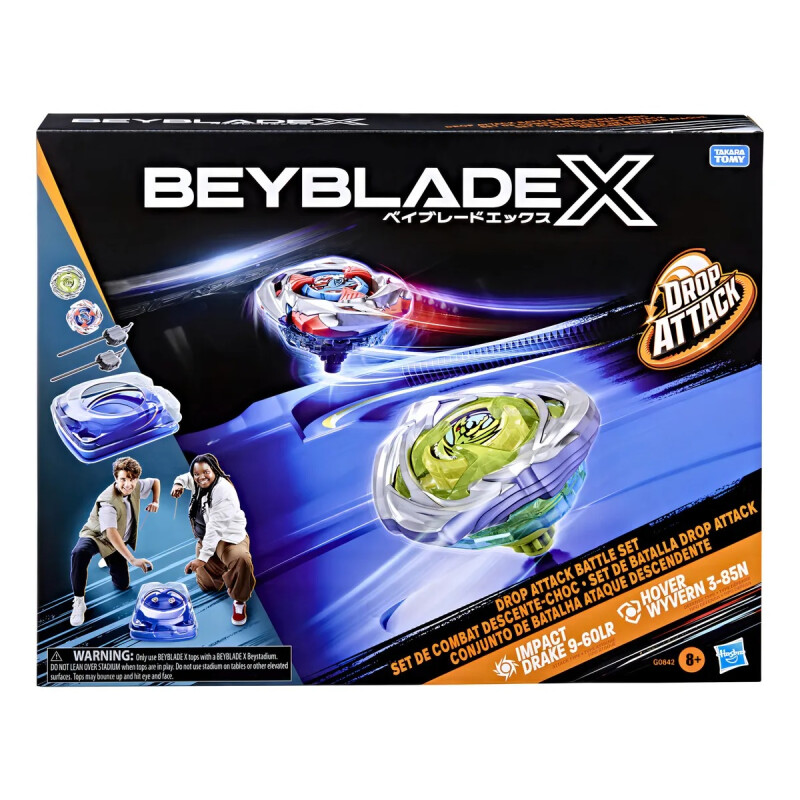 Set De Batalla Beyblade X Drop Attack Beystadium Set De Batalla Beyblade X Drop Attack Beystadium