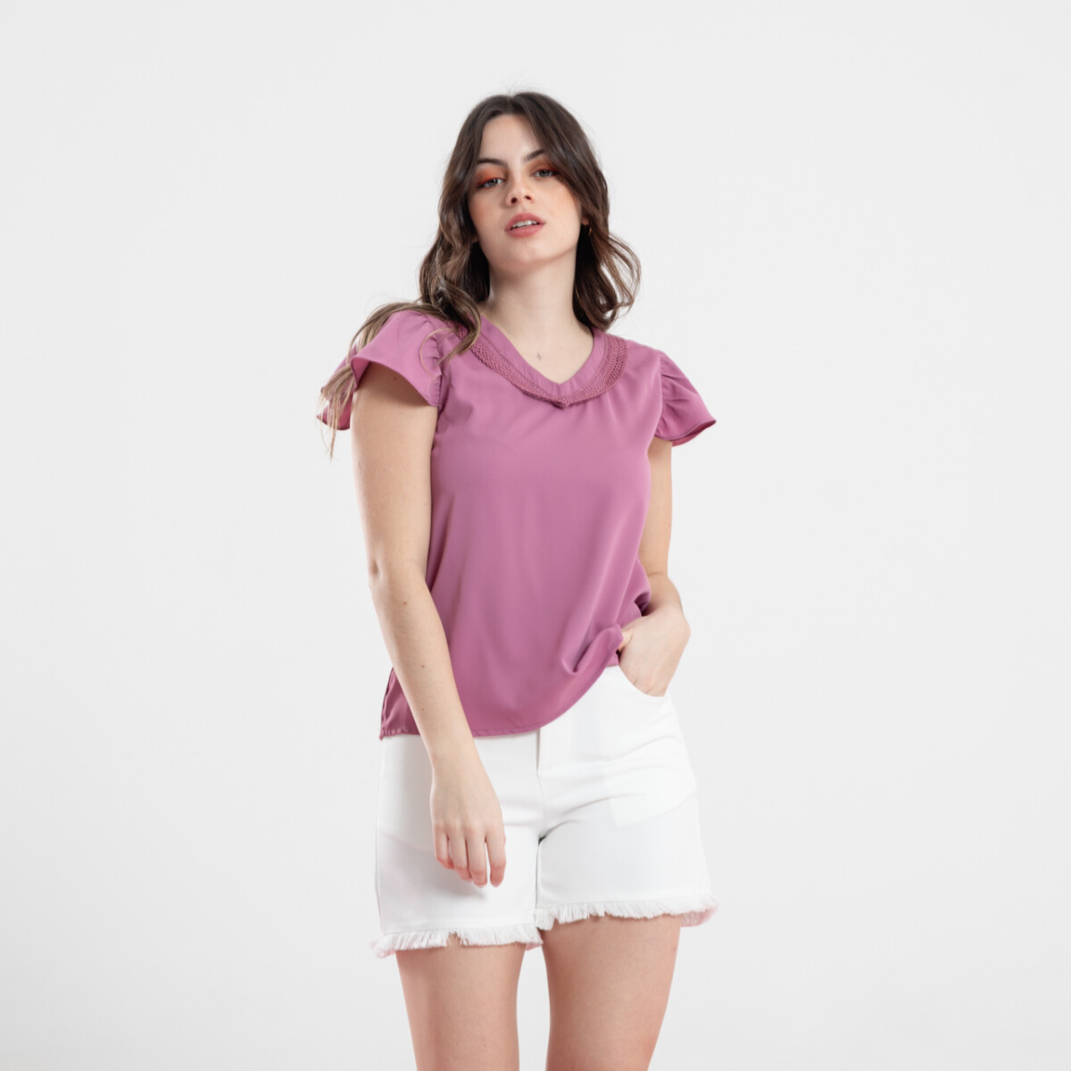 BLUSA NORA - ROSA 