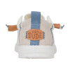 Wally Craft Linen - Hombre White/stone Grey