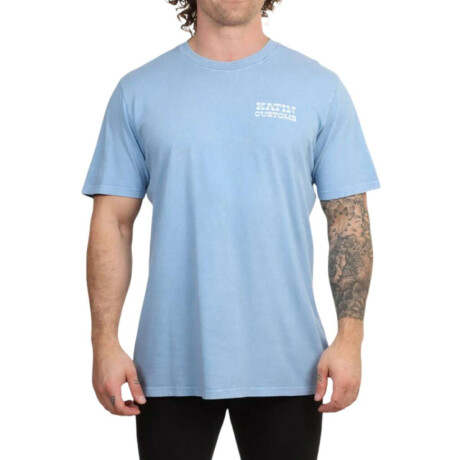 Remera Katin Drainer Celeste