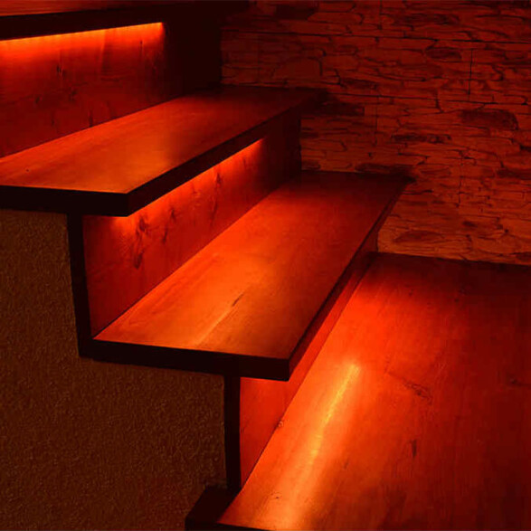 Cinta tira LED interior 5m 12V 72W cálida ZU0750