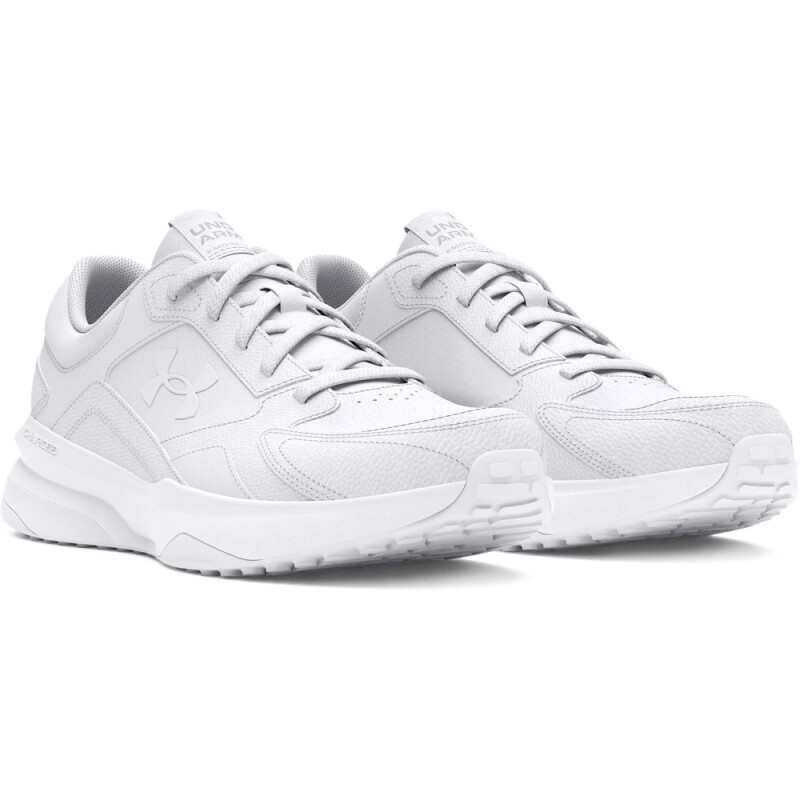 UA W Edge LTHR-WHT WHT-100