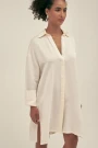 MARTI LONG SHIRT Cream