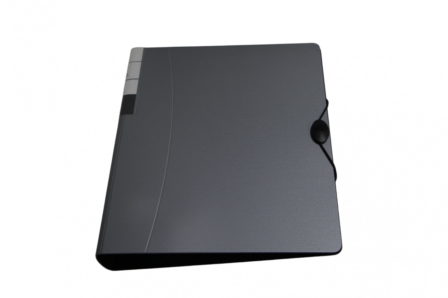 ARCHIVADOR RX TAMAÑO A4 CON ELASTICO - COLOR GRIS 