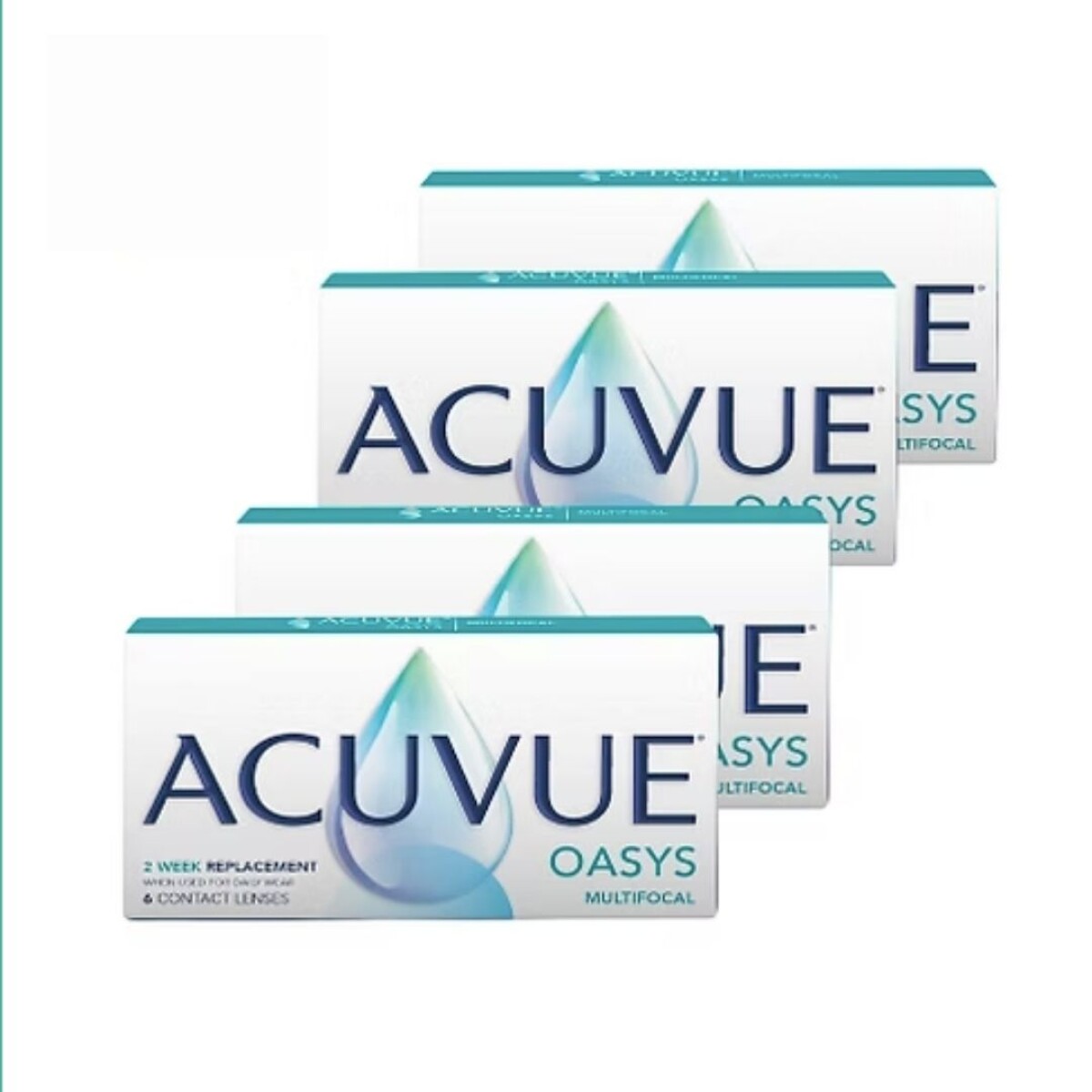 PROMO 4 CAJAS ACUVUE OASYS MULTIFOCAL - 50 % OFF 