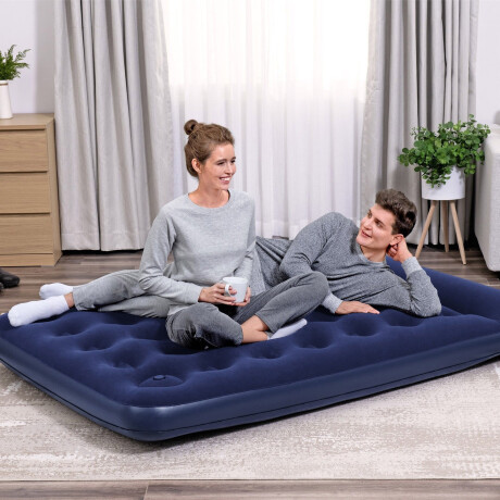 Colchón Inflable Arye de 2 Plazas 191x137x22cm Azul