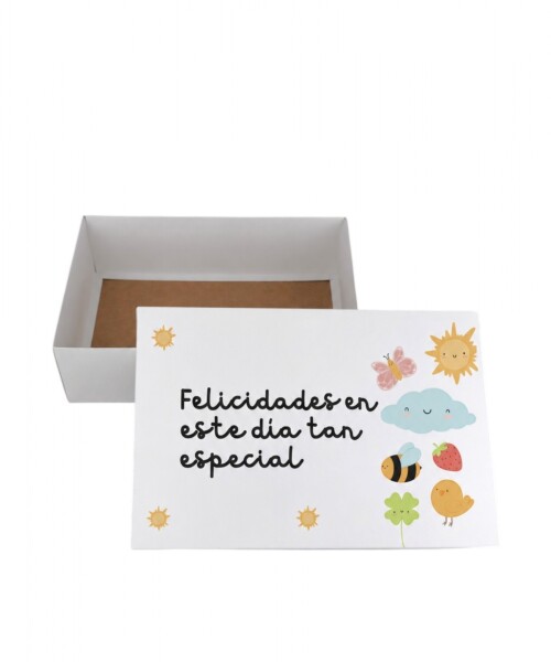 Caja Rectangular Impresa 20x30x9 cm - Día del Niño Caja Rectangular Impresa 20x30x9 cm - Día del Niño
