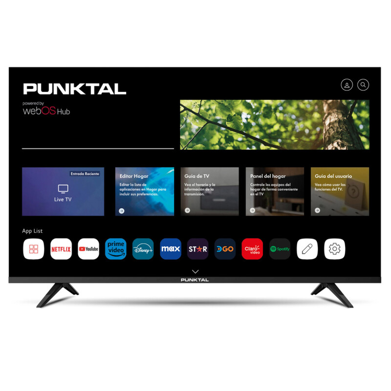 Smart Tv Punktal 55 Smart 4k Uhd Isdb-webos-netflix-ytube Smart Tv Punktal 55 Smart 4k Uhd Isdb-webos-netflix-ytube