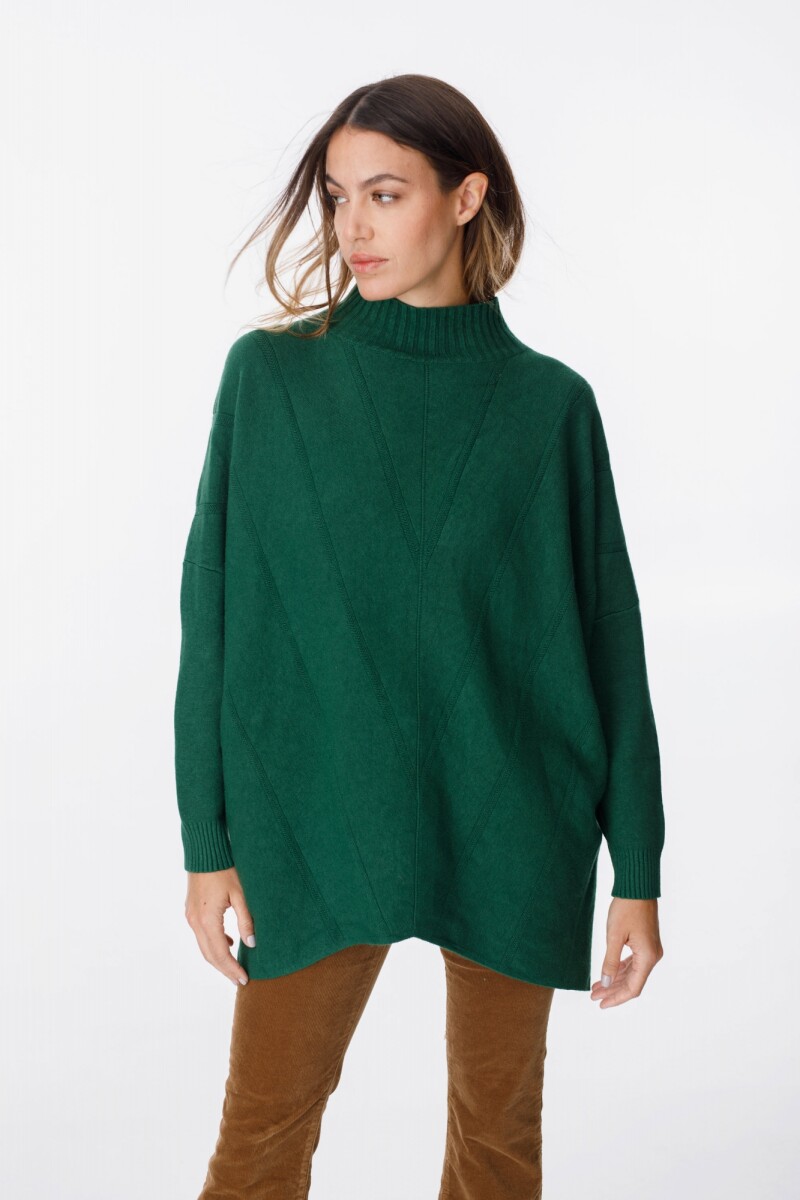 Sweater Luna - Verde Botella 