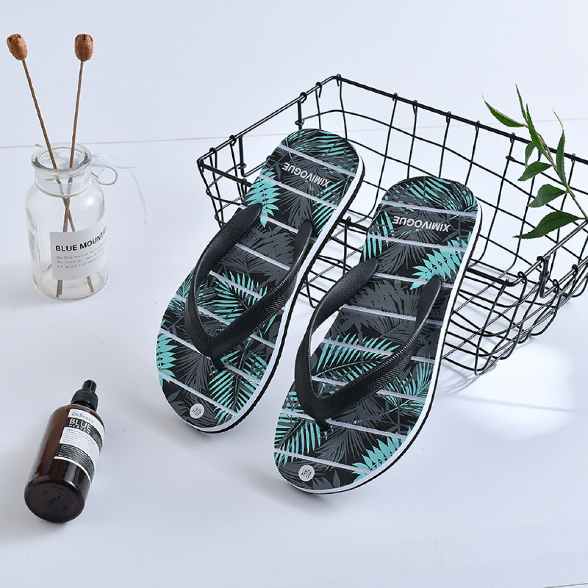 Chancletas Tropical Para Hombre - 40/41 