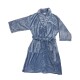 Bata de baño Bed Line Dohler Talle P Azul Piedra