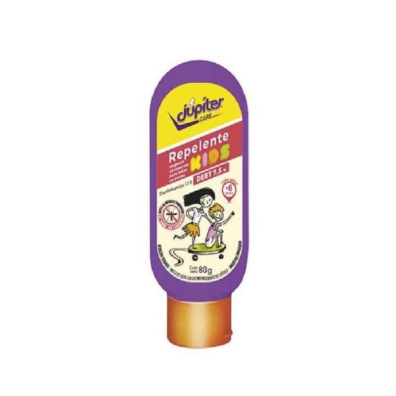 Repelente Júpiter Kids Crema 80 Grs. Repelente Júpiter Kids Crema 80 Grs.