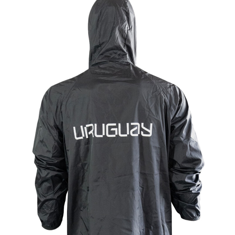 Campera de Lluvia Negra