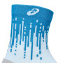 Medias Running Performance Run Sock Quarter Unisex Aegean Blue/arctic Blue