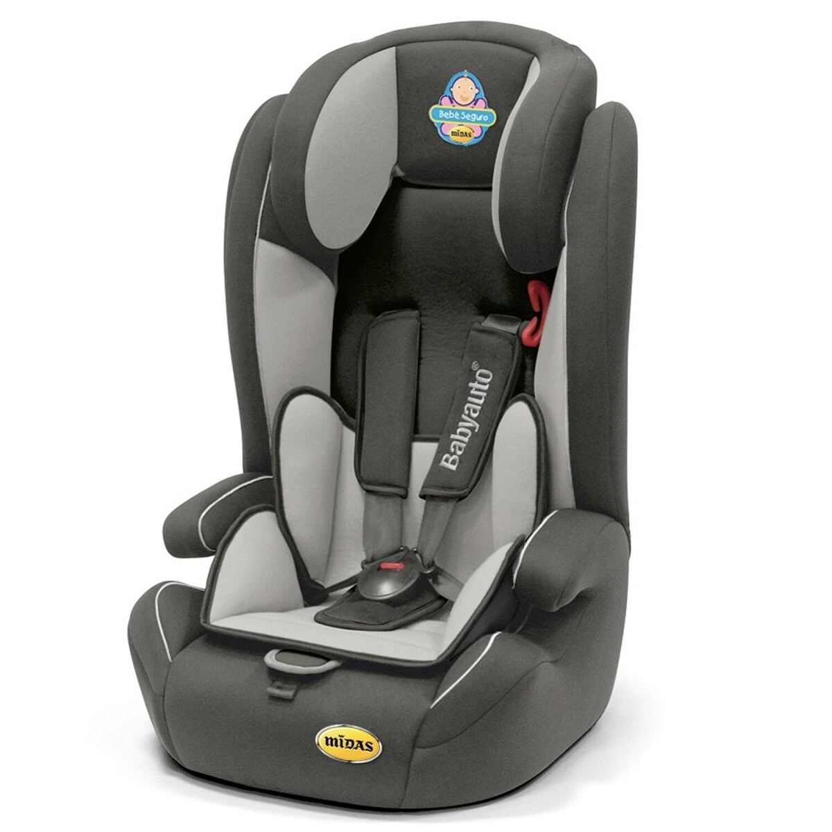 Silla butaca para auto ajustable Babyauto Alva de 9 a 36 kg - Negro 