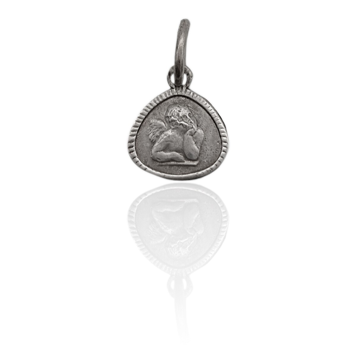 Dije Ángel de la Guarda-Plata 925-Sin piedra-CP3028 - sinpiedra 