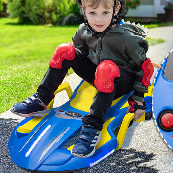 Auto Eléctrico A Batería Para Niños 24v 200w AZUL