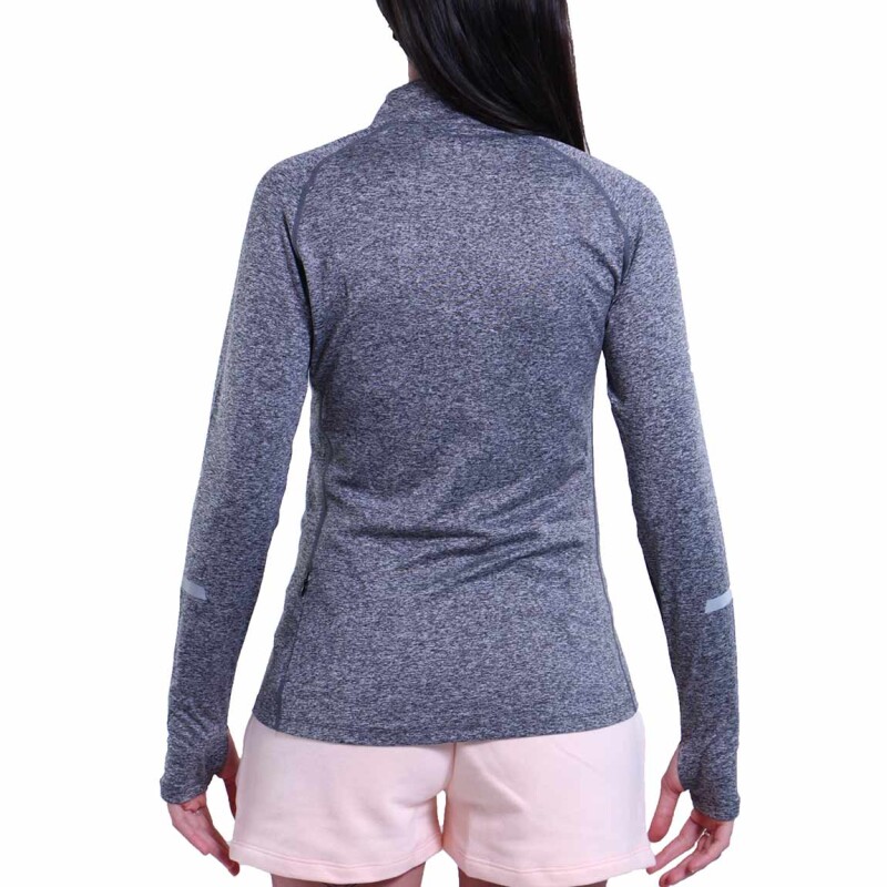 Topper Mid Layer Wmn Rng Ii Negro-melange