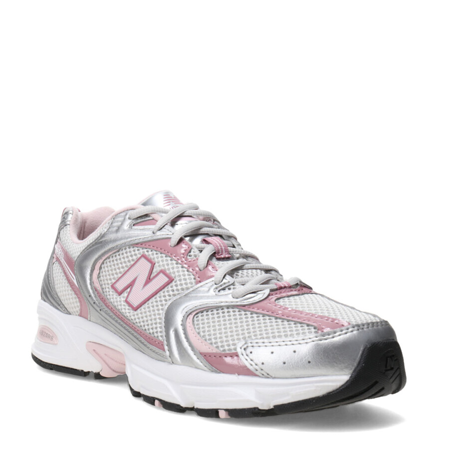 Championes Unisex New Balance 530 Plateado - Rosado