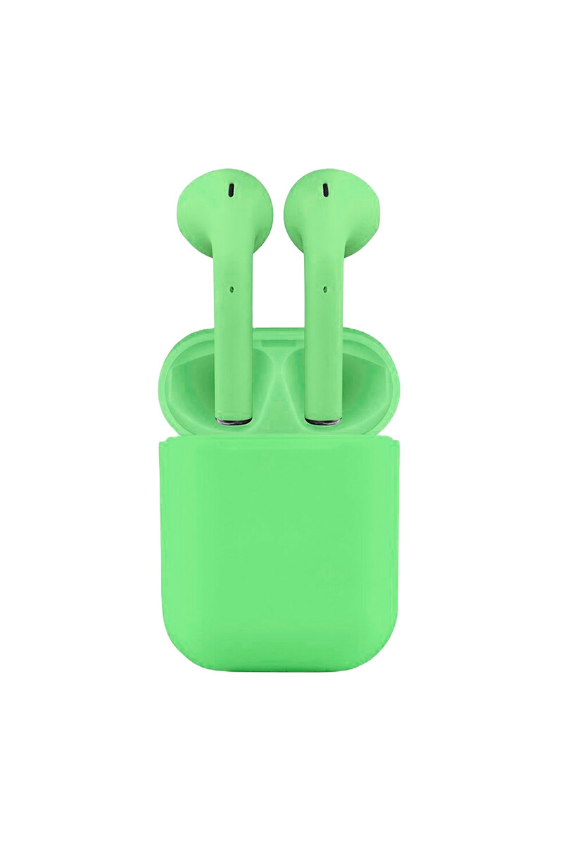 Auriculares Inalámbricos Bluetooth Inpods 12 Macaron - Verde 
