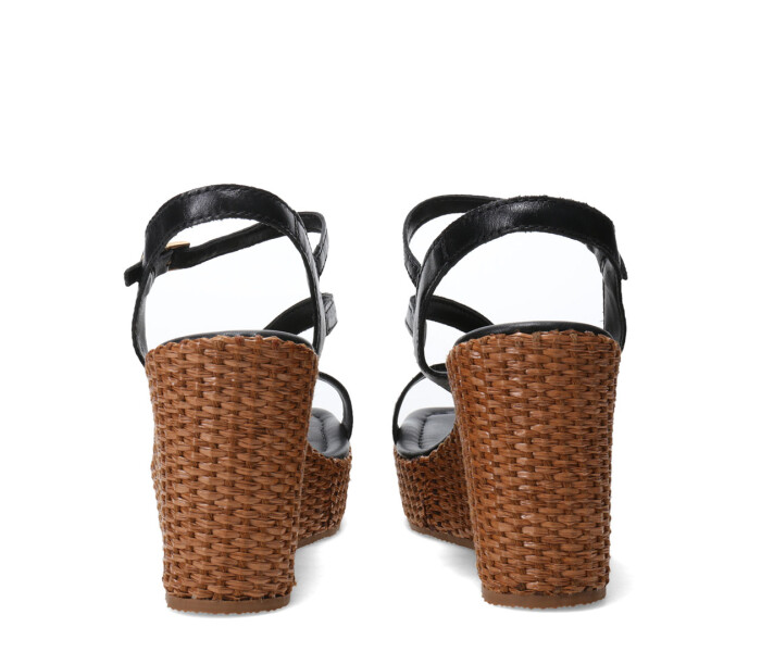 Sandalias de Mujer Bottero Plataforma Negro