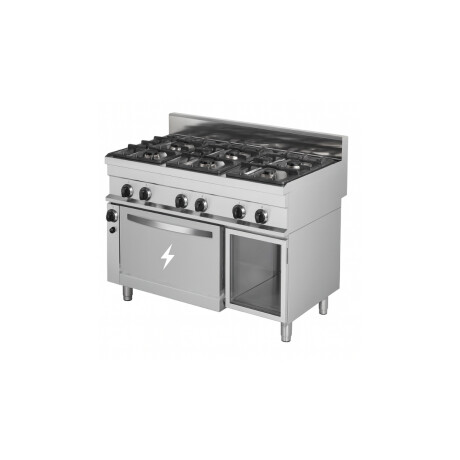 Cocina de 6 Hornallas a Gas o Supergas con Horno Eléctrico Cocina de 6 Hornallas a Gas o Supergas con Horno Eléctrico