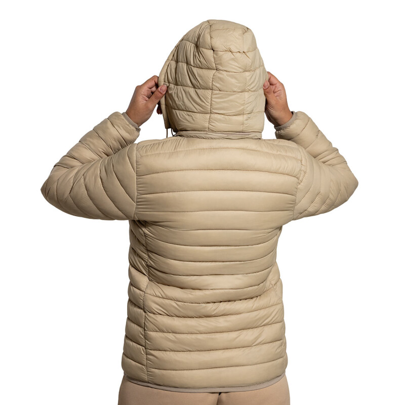 Campera Diadora Mujer Beige