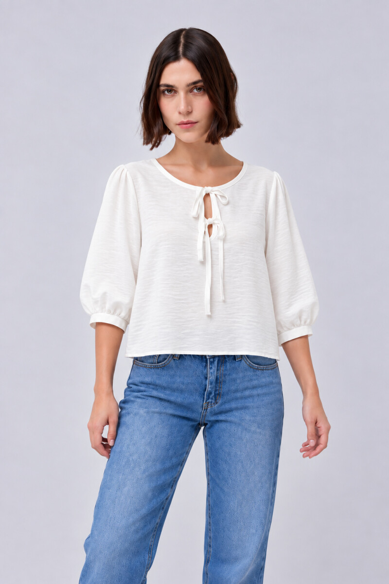 Remera Lazos - Blanca 