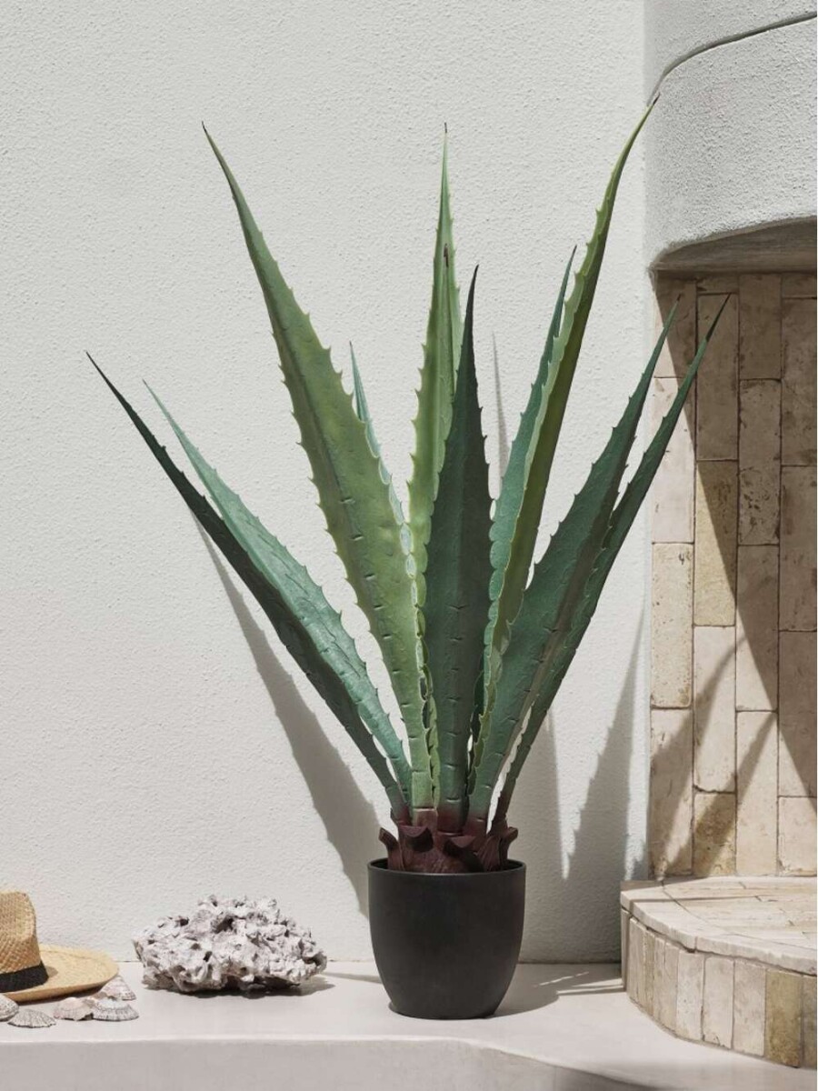 Planta artificial TOPPMEIS A105cm agave - Verde 
